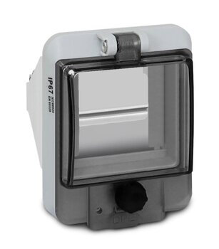 Conjunto de Proteção de Embutir HS-3P para Disjuntor DIN - Com 3 Polos