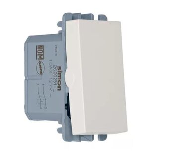 Módulo Interruptor Intermediário 10A 250V (2610251-030) Branco Simon - S26