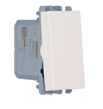 Módulo Interruptor Paralelo 10A 250V (2610201-030) Branco Simon - S26