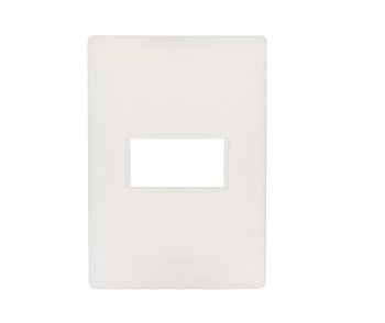 Placa 4x2 Para 01 Módulo Branco Simon (2611611-030) - S26