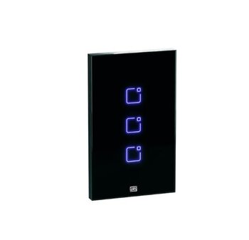 Interruptor Touch 3 Teclas Preto Weg Home Wi Fi