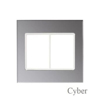 Placa 4x4 para 06 Módulos Juntos (5TG9862-1PA13) Cyber Delta - Siemens