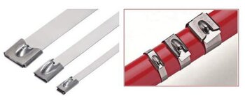Abracadeira Zip Tie Inox 304 1200mmx12,7mm.