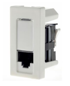 Módulo Tomada RJ45 CAT5e (615045BC) Branco Pial Plus+ - Legrand