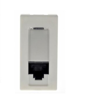 Módulo Tomada RJ45 CAT5e (615045BC) Branco Pial Plus+ - Legrand
