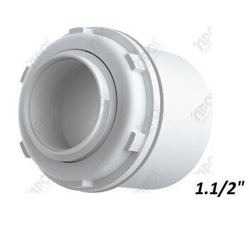 Conector Box Reto para Condulete 1.1/2 Branco  - Inpol