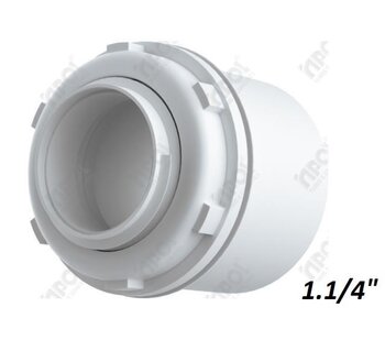 Conector Box Reto para Condulete 1.1/4 Branco  - Inpol