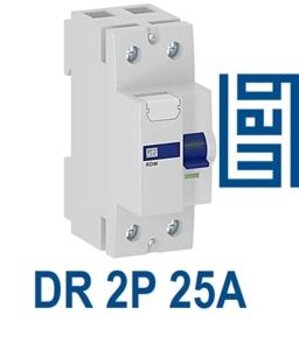 Interruptor Diferencial (IDR) Bipolar 25A 30MA - Weg