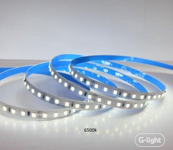 Fita Led Eco 8W / metro 8mm. led 2835 IP20 6500k. 220v. 1 metro - G-light