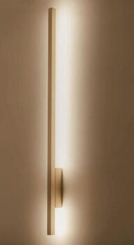 Arandela Polaris Led 12W 3000K. 58X2X5,5CM Dourado - OPS