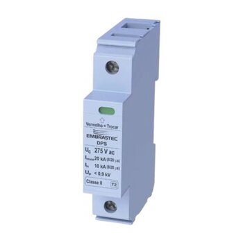 Dispositivo de Proteção Contra Surtos (DPS) I 60KA 275V - Embrastec