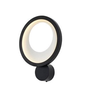 Arandela Led  Zahal 15W 3000K Preta  2510 - Nordecor