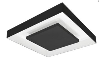 Plafon de Sobrepor Rebatedor Hitter Quadrado - Bella Lux