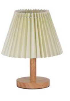 Abajur Classic Madeira com Cupula para lampada E27  - Lux mundo