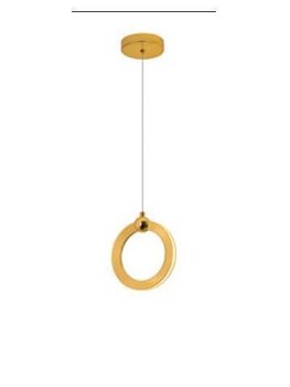 Pendente Mercúrio 9W  Gold - GMH