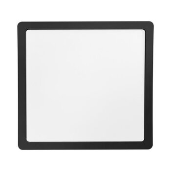 Painel de Sobrepor LED Quadrado  Preto 300K Bivolt 24W - Blumenau