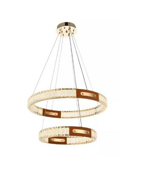 Pendente Led Gulty 51W 3000K Ouro 2898 - Nordecor