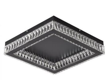 Plafon Diamond 24W 3000K  Preto/Cristal - Skylight