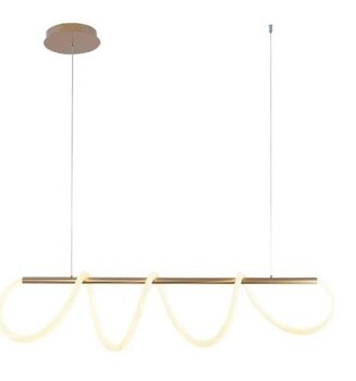 Pendente LED Zurique 40W 3000K Ouro Fosco - Taschibra.