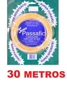 Guia Passa Fio Super Aço com Capa PVC de 30 metros -  Proaqua