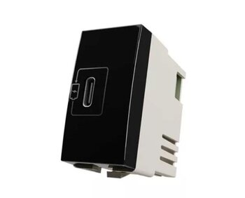 Módulo Carregador USB-C 2A Sleek Preto (22391) - MarGirius
