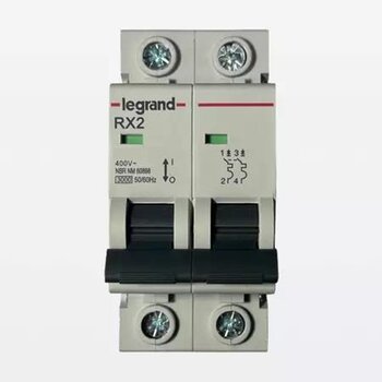 Disjuntor Bipolar 40A Curva C DIN 3KA - Legrand.