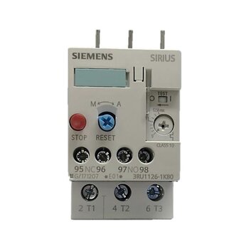 Relé de Sobrecarga 3RU11 26-1KB0 Ajuste 9 - 12,5A (S0) - SIEMENS