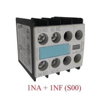 Bloco Contato Auxiliar 3RH1911-1FA11 (S00) 1NA+1NF - Siemens
