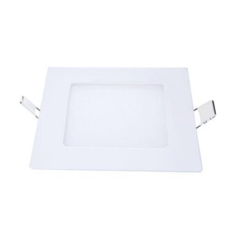 Painel de Embutir LED POP Quadrado Branco (6500K - Branco Frio) 12cm x 12cm Bivolt 6W - Avant