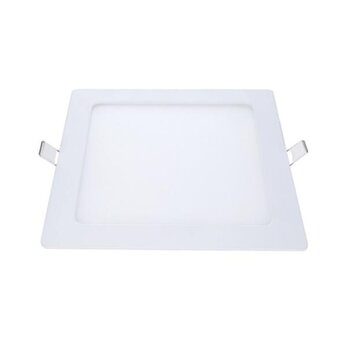 Painel de Embutir LED POP Quadrado Branco (3000K - Branco Quente) 17cm x 17cm Bivolt 12W - Avant