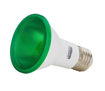 Lâmpada LED PAR20 Verde Bivolt 6W - Luminatti