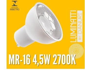 LAMP. MR16 LUMINATTI LED LM040 4,5W. 2700K