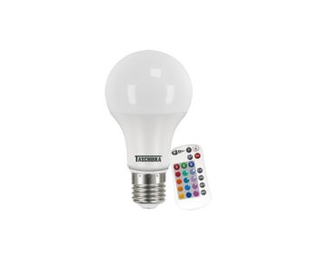 Lâmpada LED RGB A60 Bivolt 9W - Taschibra