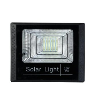 Refletor Solar LED com Controle Remoto 6500K Bivolt 20W - Gaya