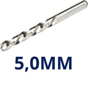 Broca de Aco Rapido 5,0mm
