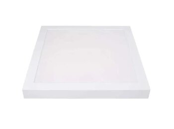 Painel de Sobrepor LED Quadrado Branco (3000K - Branco Quente) 30cm x 30cm Bivolt 24W - Avant