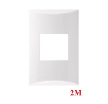 Placa 4x2 para 02 Módulos (571121) Branco Brava - Iriel