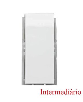 Módulo Interruptor Intermediário 10A 250V (871013) Branco Duale Up - Iriel