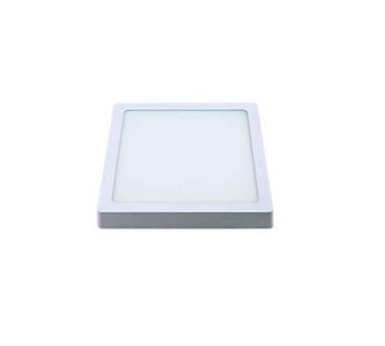 Painel de Sobrepor LED Quadrado Branco (3000K - Branco Quente) 40cm x 40cm x 4cm Bivolt 36W - MBLED