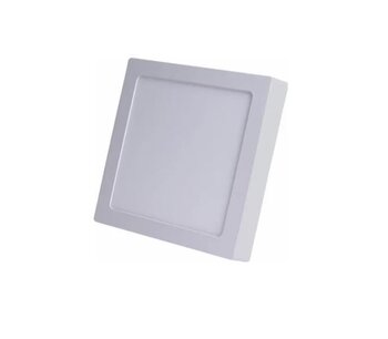 Painel de Sobrepor LED Quadrado Branco (3000K - Branco Quente) 40cm x 40cm x 4cm Bivolt 36W - MBLED
