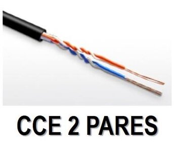 Cabo CCE APL - 0,50mm x 2 Pares - Metro