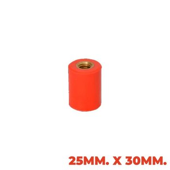 Isolador Epoxi para barramento paralelo 25mm x 30mm. rosca 1/4 - JNG