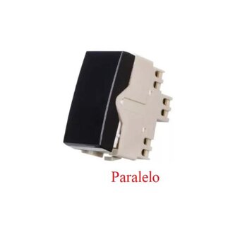 Módulo Interruptor Paralelo 10A 250V (16812) Ebony Sleek - Margirius