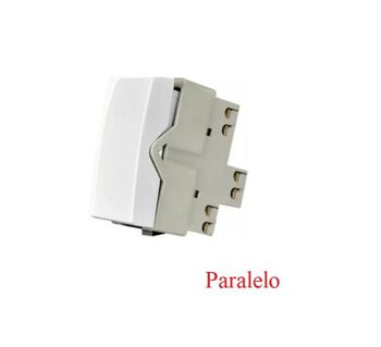 Módulo Interruptor Paralelo 10A 250V (16060) Branco Sleek - Margirius