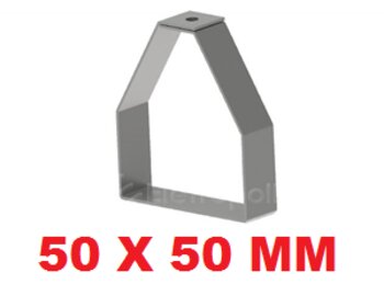 Suporte P/ Eletrocalha Suspensão Vertical Tirante 50x50mm