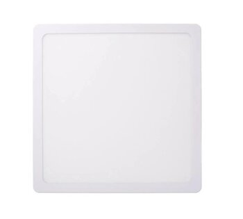 Painel de Sobrepor LED Quadrado Branco (6500W - Branco Frio) 30cm x 30cm Bivolt 24W - Avant