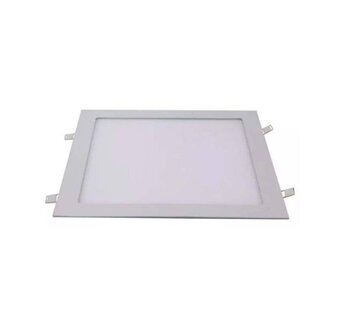 Painel de Embutir LED POP Quadrado Branco (6500K - Branco Frio) 30cm x 30cm Bivolt 24W - Avant