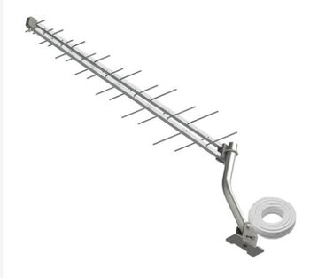Antena Digital Externa Sl2800k Com 16 metros de cabo e suporte -Brasforma