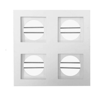 Spot Square Embutir Branco AR111 36,5cm x 36,5cm Bivolt - Montare