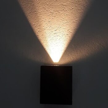 Painel de Sobrepor LED Quadrado Branco (3000K - Branco Quente) 22cm x 22cm x 2,8cm  Bivolt 18W - Demi
